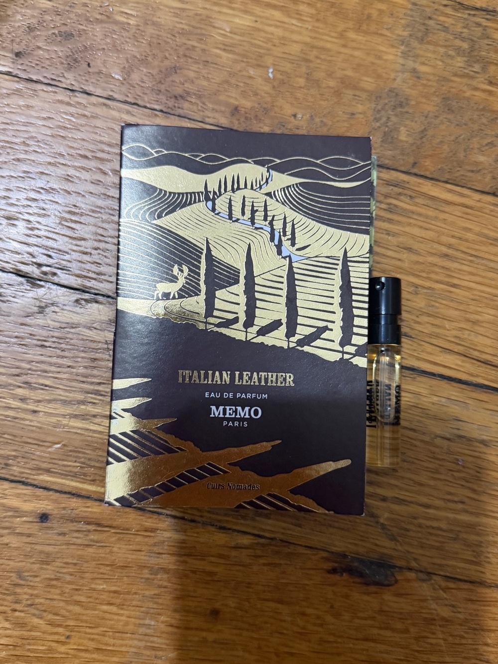 Memo Paris Italian Leather Eau de Parfum Sample - Brown